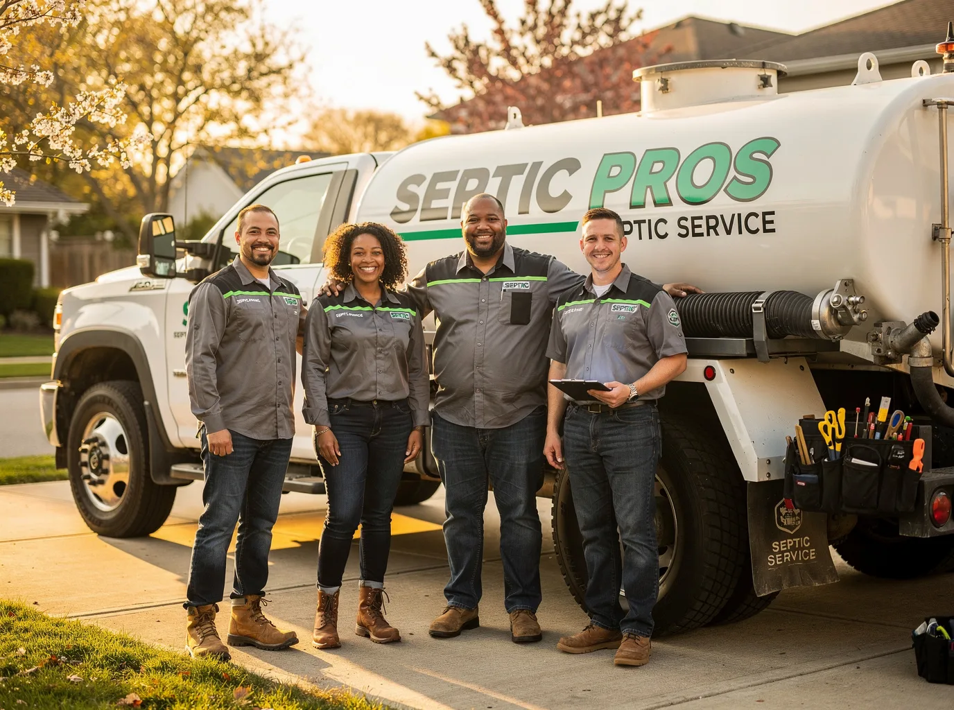 Septic Tank Pumping company in Masterson, TX